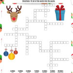 Christmas Logic Word Puzzle For Kids   Our Family Code In Holiday Logic Puzzles Printable