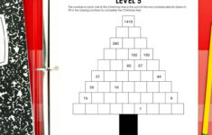 Christmas Tree Addition Puzzle Worksheets [Free Pdf] inside Christmas Logic Brain Teasers With Answers