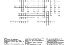 Critical Thinking & Problem-Solving Crossword – Wordmint pertaining to Challengin Critical Thinking Puzzles Free
