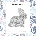 Easter Bunny Maze Printable | Math = Love In Printable Easter Logic Puzzles