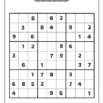 Easy And Hard Sudoku Printables Kids Activities Blog Pertaining To Children'S Logic Puzzles Printable
