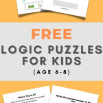 Free Logic Puzzles For Kids (Age 6 8) Throughout Logic Puzzles For 8 Year Olds Printable