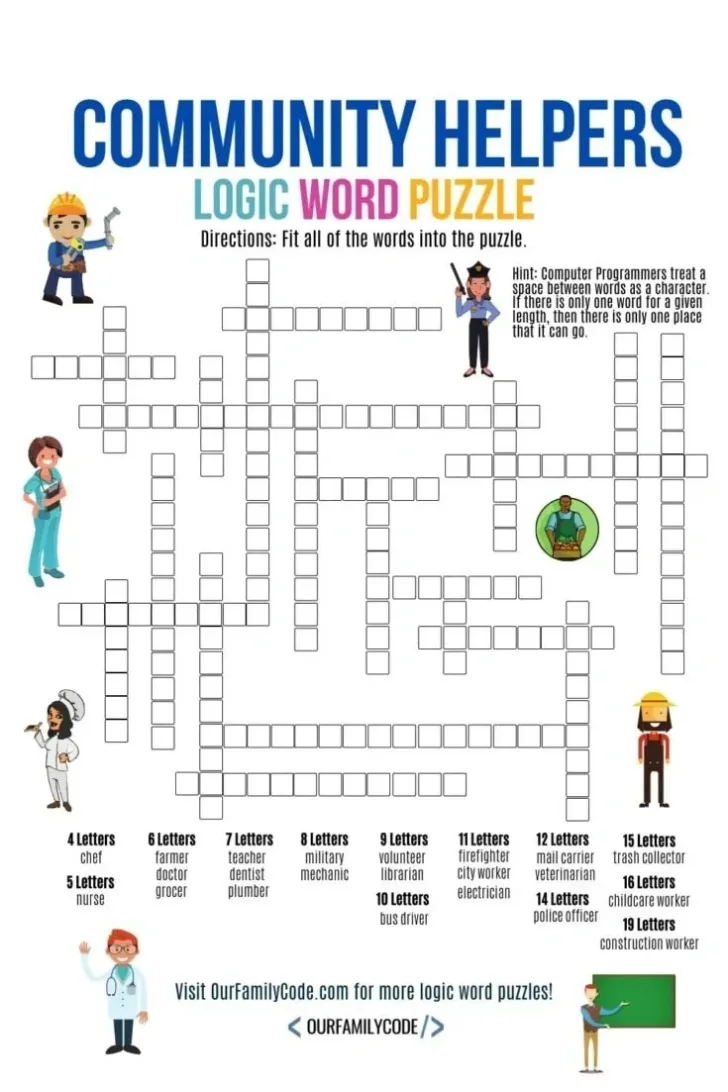 Free Printable Logic Puzzles Online