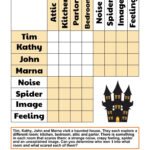 Halloween Logic Puzzles   15 Free Pdf Printables | Printablee For Free Printable Halloween Logic Puzzles
