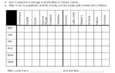 Halloween Logic Puzzles - 15 Free Pdf Printables | Printablee for Printable Logic Puzzles For Teens