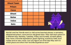 Halloween Logic Puzzles - 15 Free Pdf Printables | Printablee with regard to Halloween Logic Problems Printable