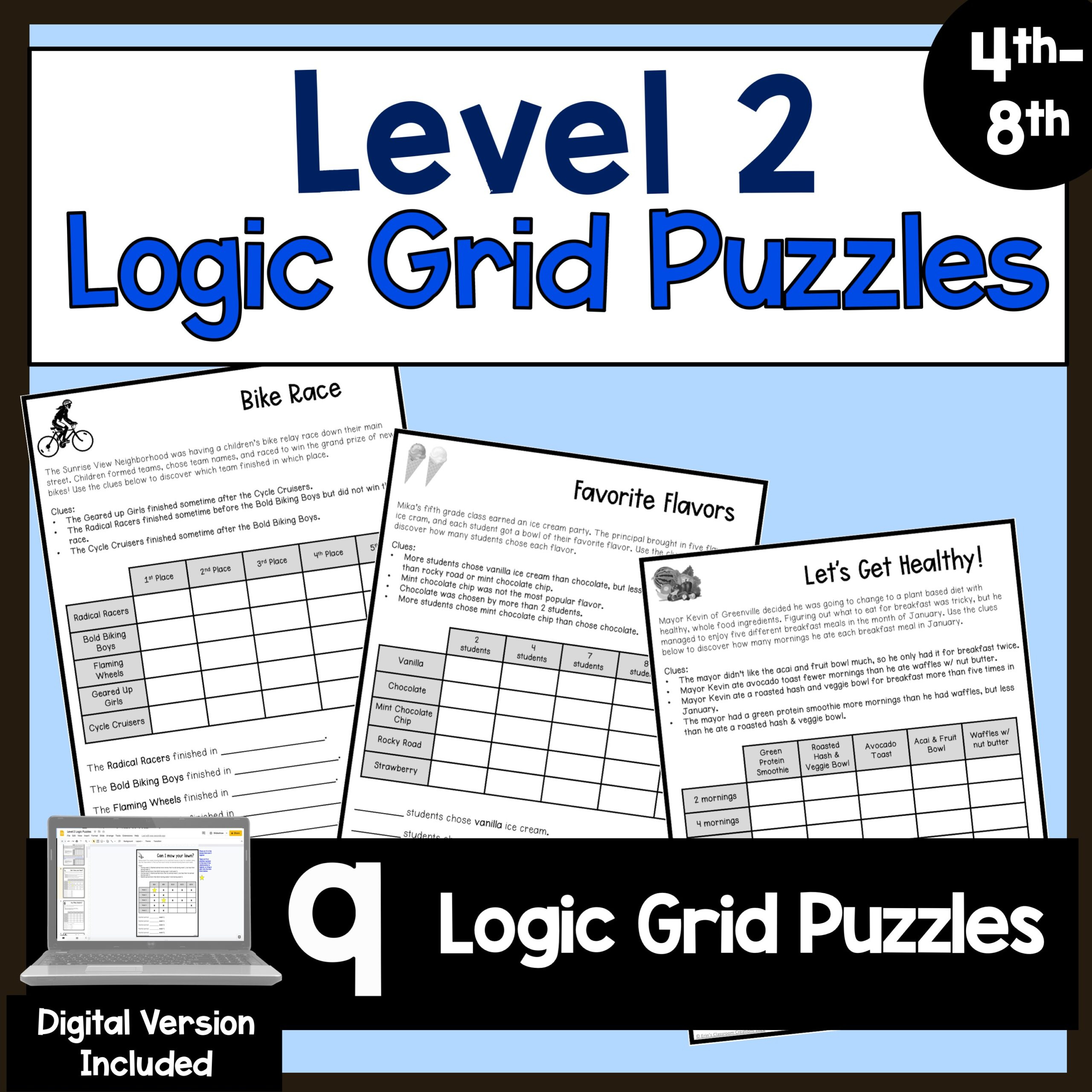 Level 2 Logic Puzzles | Madeteachers - Worksheets Library throughout Printable Logic Puzzles Baron