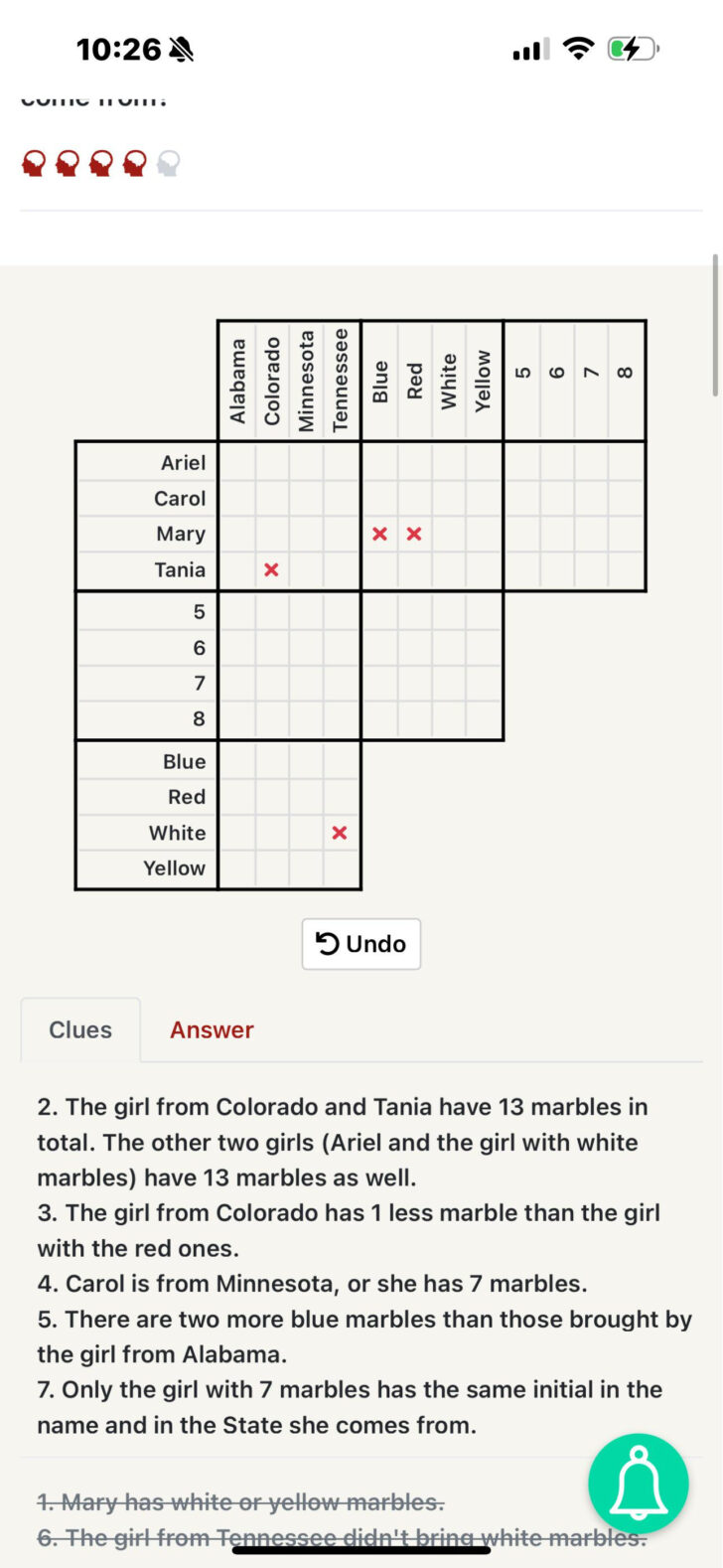 Logic Grid Puzzles with Answers