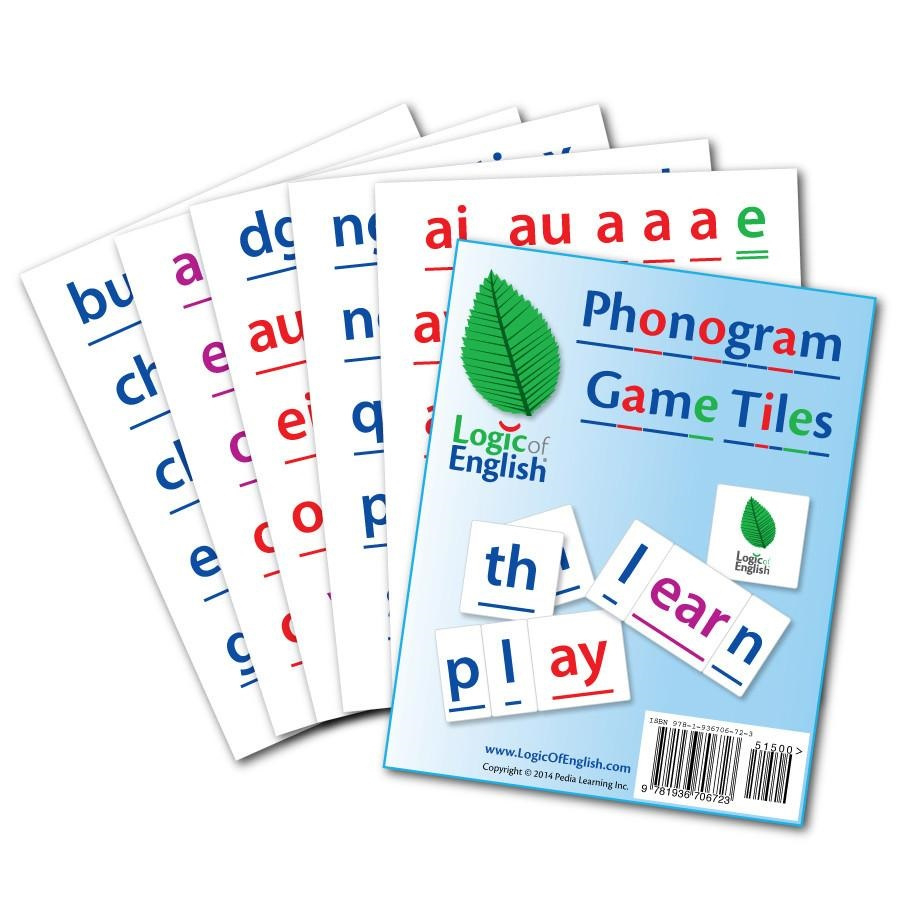 Logic Of English Phonogram Game Tiles – The Learning House pertaining to Printable Logic of English Phonograms
