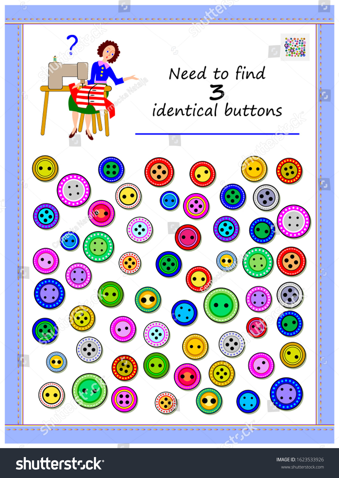 Logic Puzzle Game Children Adults Need Stock Vector (Royalty Free regarding Visual Logic Puzzles Printable