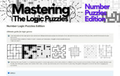 Logic Puzzles / Number Puzzles Edition with regard to Printable Collection Of 12 Logic Problems