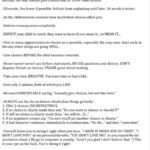 Love & Logic Cheat Sheet Regarding Printable Love And Logic Handouts