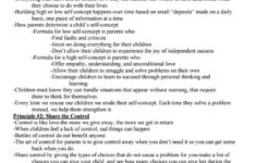 Love &amp; Logic Cliff Notes, P.1 regarding Printable Love And Logic Handouts