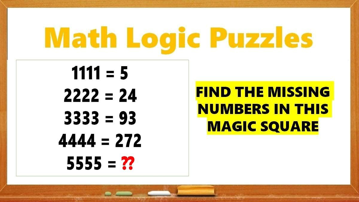 Math Riddles: Only 1 Out 5 Geniuses Can Solve These Math Puzzles with Logic Question For High School