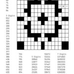Number Crossword Puzzles Printable Throughout Number Fill In Puzzles