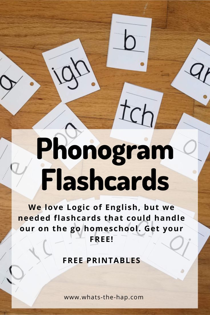 Phonogram Flashcards - Logic Of English in Printable Logic of English Phonograms