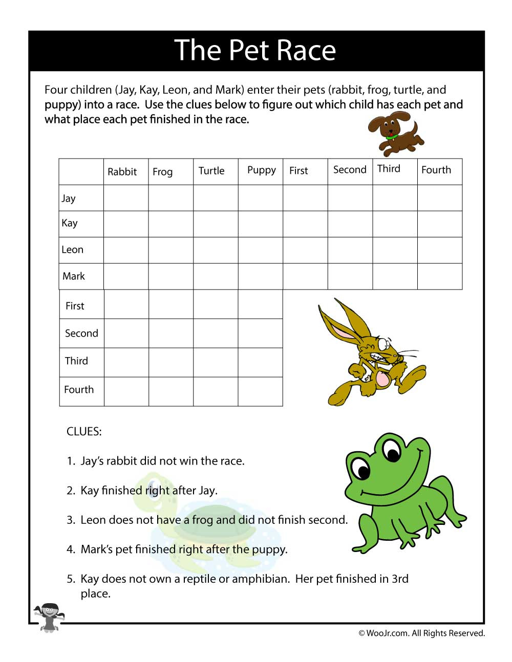 Printable Logic Puzzles For Kids | Woo! Jr. Kids Activities within High School Logic Puzzles Printable