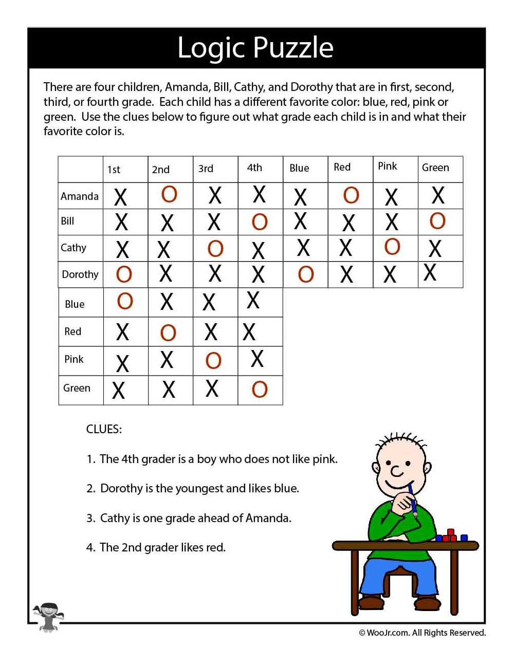 Printable Logic Puzzles For Kids | Woo! Jr. Kids Activities within Printable Hard Logic Puzzles