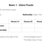 Printable Zebra Puzzles (Brainzilla).Pdf | Docdroid Inside Zebra Logic Puzzles Printable