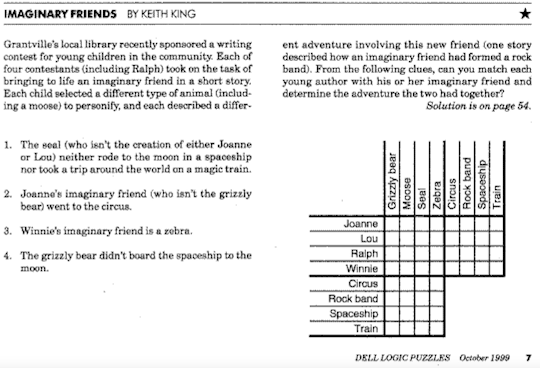 Prolog Challenge 1 - Daniel R. Schlegel within Challenging Logic Puzzles