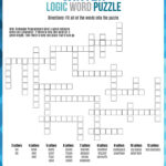 Snow Day Winter Logic Word Puzzle   Our Family Code Intended For Winter Logic Puzzles Printable Free