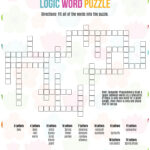 Spring Logic Word Puzzle Spatial Reasoning Activity   Our Family Code With Regard To Logic Puzzles Free