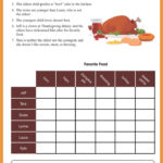 Thanksgiving Dinner Holiday Brain Teasers Answers | Brain Teasers For Free Printable Thanksgiving Logic Puzzles