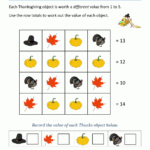 Thanksgiving Math Puzzles Pertaining To Thanksgiving Logic Puzzle Printable