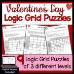 Valentines Day Logic Puzzles | Madeteachers Regarding Valentines Logic Puzzle Printable