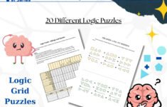 Zebra Puzzle | Logic Puzzle | Printable Puzzles | Pen &amp; Paper pertaining to Zebra Logic Puzzles Printable